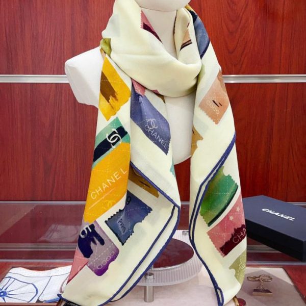 designer,replica,clothing,fake,1:1,lv,luxury,high quality Chanel cashmere square scarf, reversible, same color, silk and wool style (OKWO3)