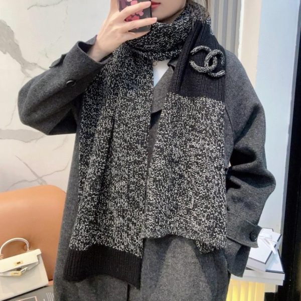 designer,replica,clothing,fake,1:1,lv,luxury,high quality CHANEL’s latest woven scarf collection (1BN4H)
