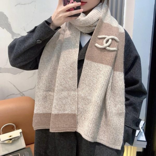 designer,replica,clothing,fake,1:1,lv,luxury,high quality CHANEL’s latest woven scarf collection (FFM0J)