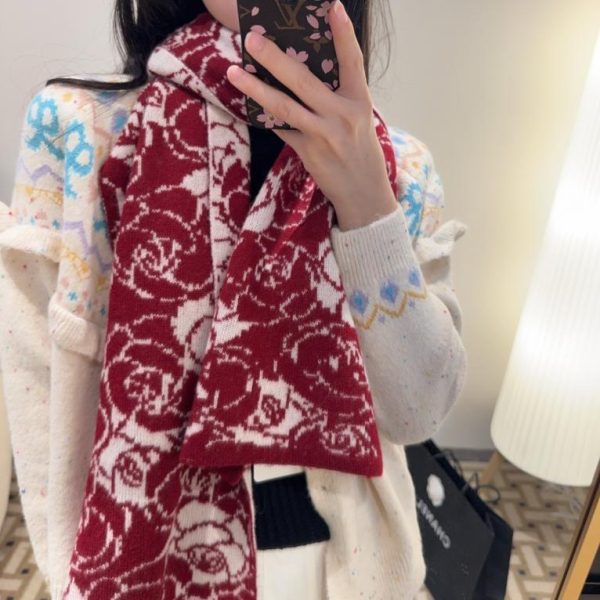 designer,replica,clothing,fake,1:1,lv,luxury,high quality CHANE Top-Tier Pure Cashmere with Gold Thread Jacquard (XXZVR)