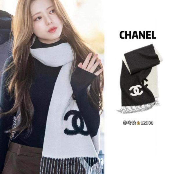 designer,replica,clothing,fake,1:1,lv,luxury,high quality Chanel high-end scarf (QHOFZ)