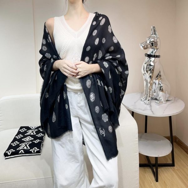 designer,replica,clothing,fake,1:1,lv,luxury,high quality Chanel Fall/Winter Shawl (BNLUY)