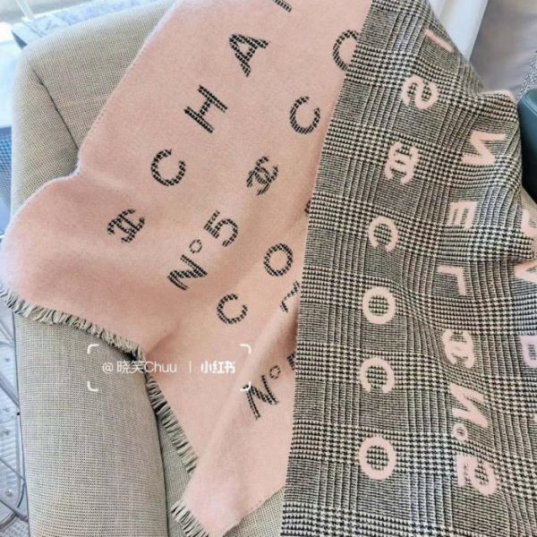designer,replica,clothing,fake,1:1,lv,luxury,high quality Chanel Coco Collection Scarf (QJ4YE)