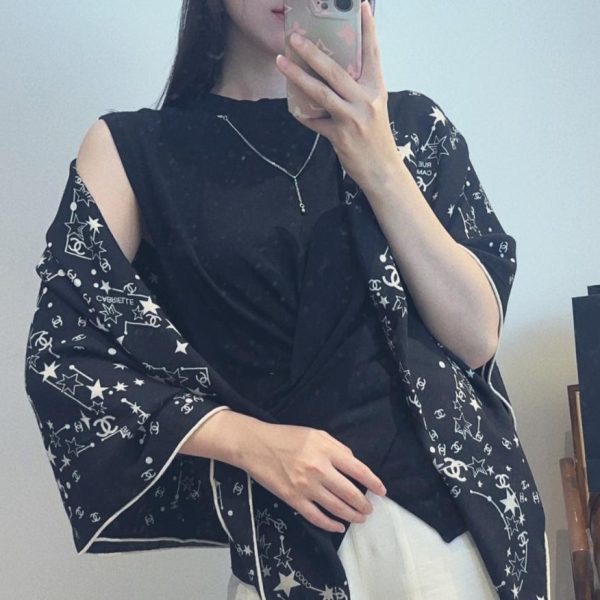 designer,replica,clothing,fake,1:1,lv,luxury,high quality Chanel scarf (4FA96)