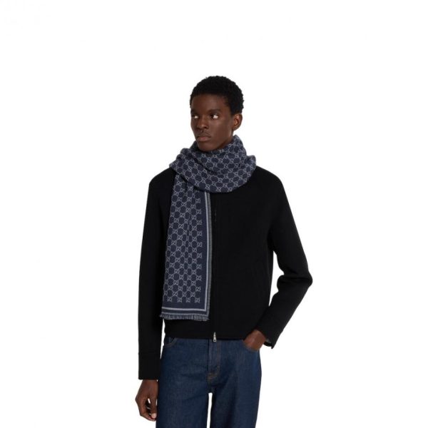 designer,replica,clothing,fake,1:1,lv,luxury,high quality GUCCI GG Wool Scarf, Soft Silk Accessories Collection with Exquisite Piping (BQC4K)