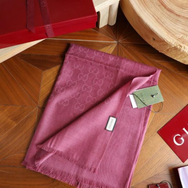 designer,replica,clothing,fake,1:1,lv,luxury,high quality GG Long Scarf, Elegant Two-Tone Jacquard Silk Cashmere Long Scarf (0ZDX0)