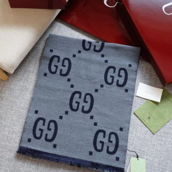 designer,replica,clothing,fake,1:1,lv,luxury,high quality Gucci new color scarf, high-twist dyed double-sided silk wool (K6XJD)
