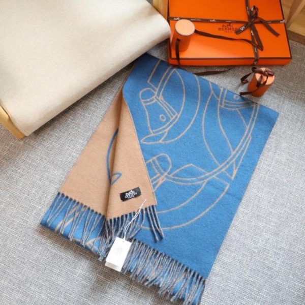 designer,replica,clothing,fake,1:1,lv,luxury,high quality Hermes Double-sided Horsehead Shawl, Extra Thick Double-sided Jacquard (VLIMB)