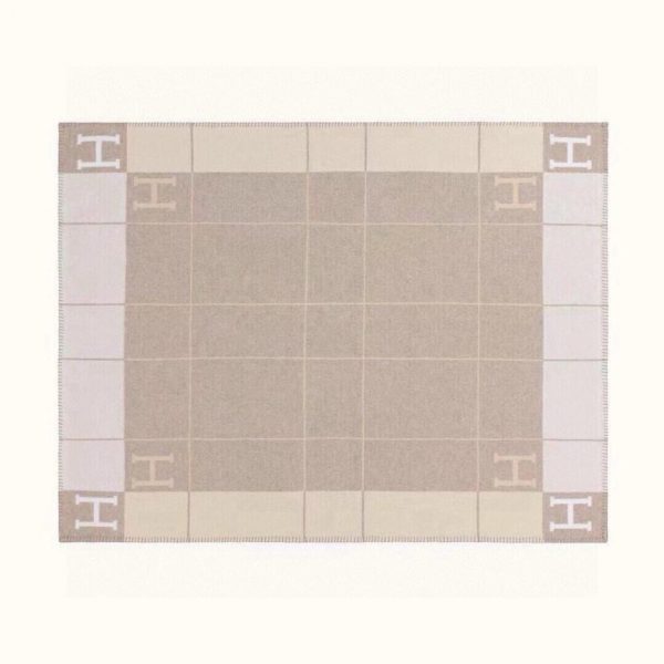designer,replica,clothing,fake,1:1,lv,luxury,high quality HERMES Premium Cashmere Blanket (VI63H)
