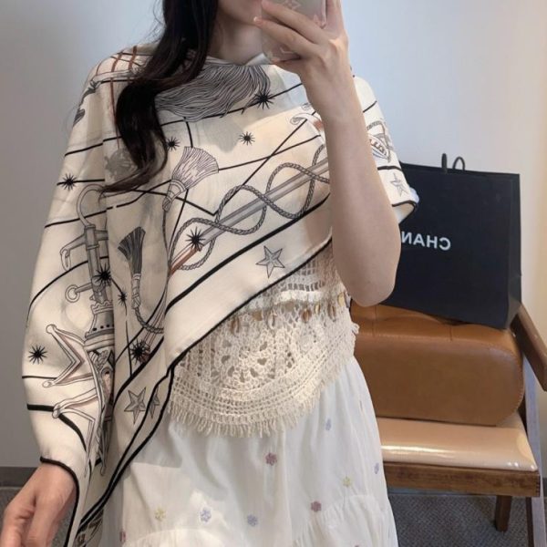 designer,replica,clothing,fake,1:1,lv,luxury,high quality Hermès Starry Night Chorus Double-sided Tone Velvet (NTAOW)