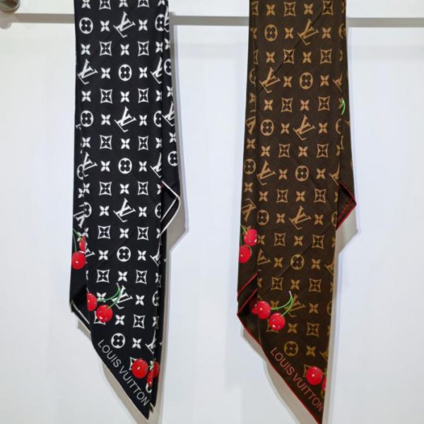 designer,replica,clothing,fake,1:1,lv,luxury,high quality RLV 46 Reversible, same color, 140x140cm, cashmere + silk, LV x TM “Big Cherry” (GHAQ2)