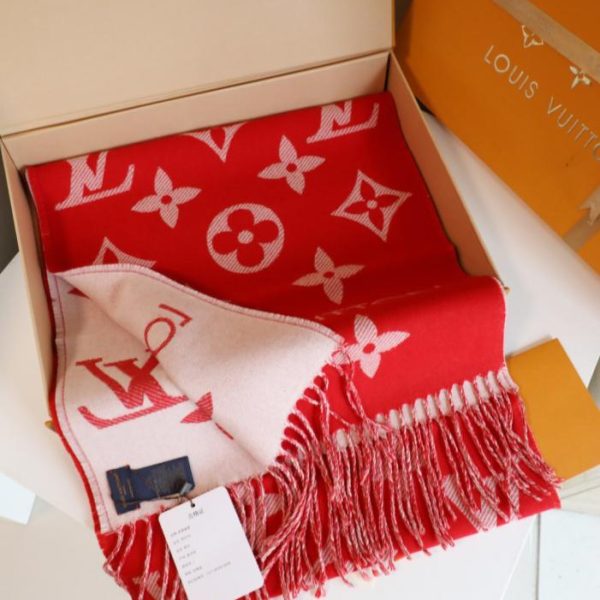 designer,replica,clothing,fake,1:1,lv,luxury,high quality LV’s latest double-logo scarf (OIQKL)