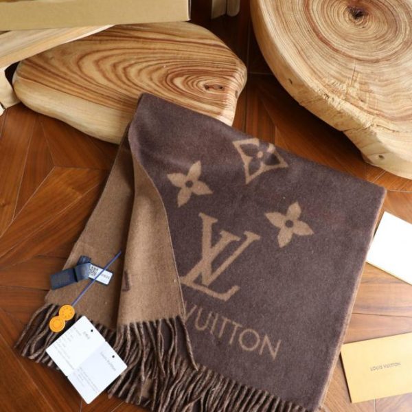 designer,replica,clothing,fake,1:1,lv,luxury,high quality LV cashmere scarf (O4KZ5)