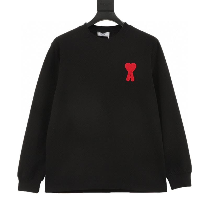 designer,replica,clothing,fake,1:1,lv,luxury,high quality Ami 3D Knitted Heart Embroidery Long-Sleeve T-Shirt (5BF1) designer,replica,clothing,fake,1:1,lv,luxury,high quality Ami 3D Knitted Heart Embroidery Long-Sleeve T-Shirt (5BF1)