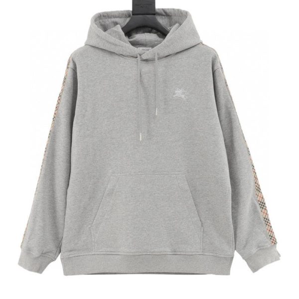 designer,replica,clothing,fake,1:1,lv,luxury,high quality Burberry Side-Quarter Ribbon Hoodie Suit (7EC7)