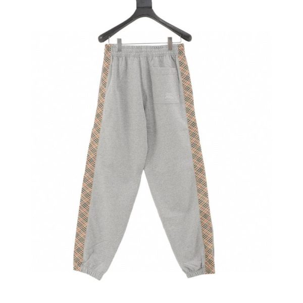 designer,replica,clothing,fake,1:1,lv,luxury,high quality Burberry quilted side-ribbed trousers (C739)