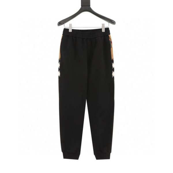designer,replica,clothing,fake,1:1,lv,luxury,high quality Burberry side-check trousers (C95C)