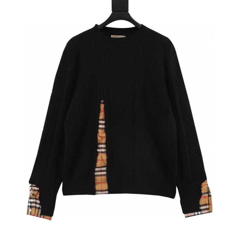 designer,replica,clothing,fake,1:1,lv,luxury,high quality Burberry faux two-piece crew neck sweater (5555) designer,replica,clothing,fake,1:1,lv,luxury,high quality Burberry faux two-piece crew neck sweater (5555)