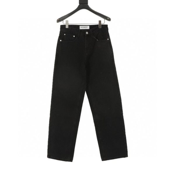 designer,replica,clothing,fake,1:1,lv,luxury,high quality Burberry Jeans with Colorful Embroidered Horseback Back Pockets (0E52)