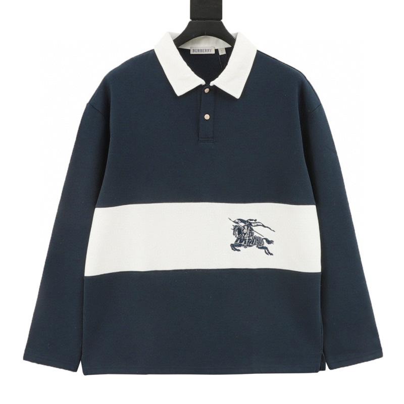 designer,replica,clothing,fake,1:1,lv,luxury,high quality Burberry Polo Shirt with Patchwork Equestrian Collar and Long Sleeve (9FBD) designer,replica,clothing,fake,1:1,lv,luxury,high quality Burberry Polo Shirt with Patchwork Equestrian Collar and Long Sleeve (9FBD)