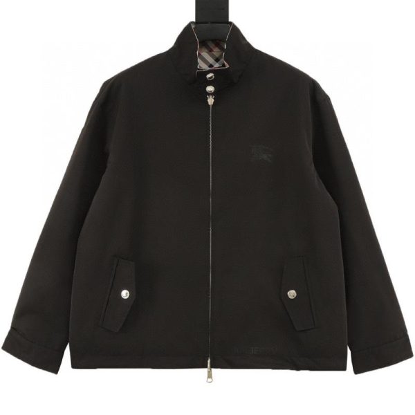 designer,replica,clothing,fake,1:1,lv,luxury,high quality Burberry’s new check equestrian reversible coat (B930)