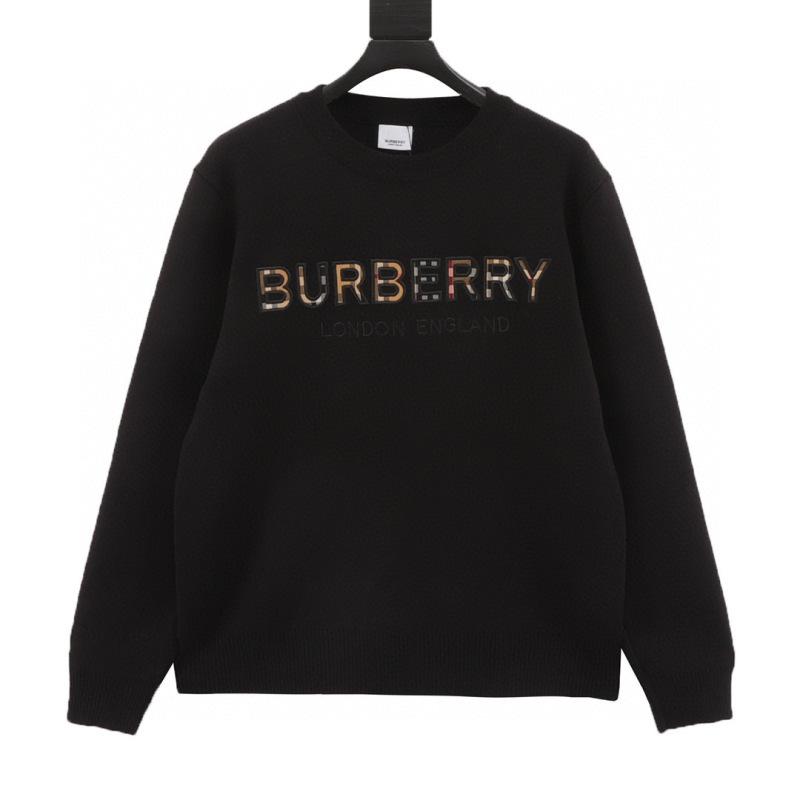 designer,replica,clothing,fake,1:1,lv,luxury,high quality Burberry check embroidered letter knit pullover sweater (3CB7) designer,replica,clothing,fake,1:1,lv,luxury,high quality Burberry check embroidered letter knit pullover sweater (3CB7)