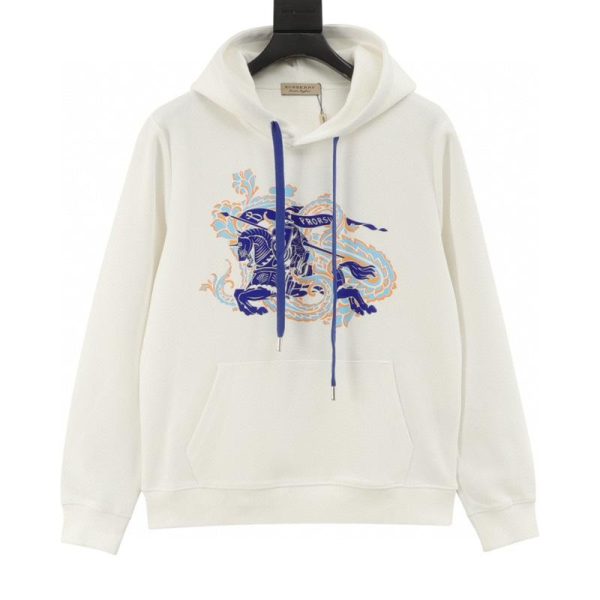designer,replica,clothing,fake,1:1,lv,luxury,high quality Burberry flocked pony print hoodie (2C1D)