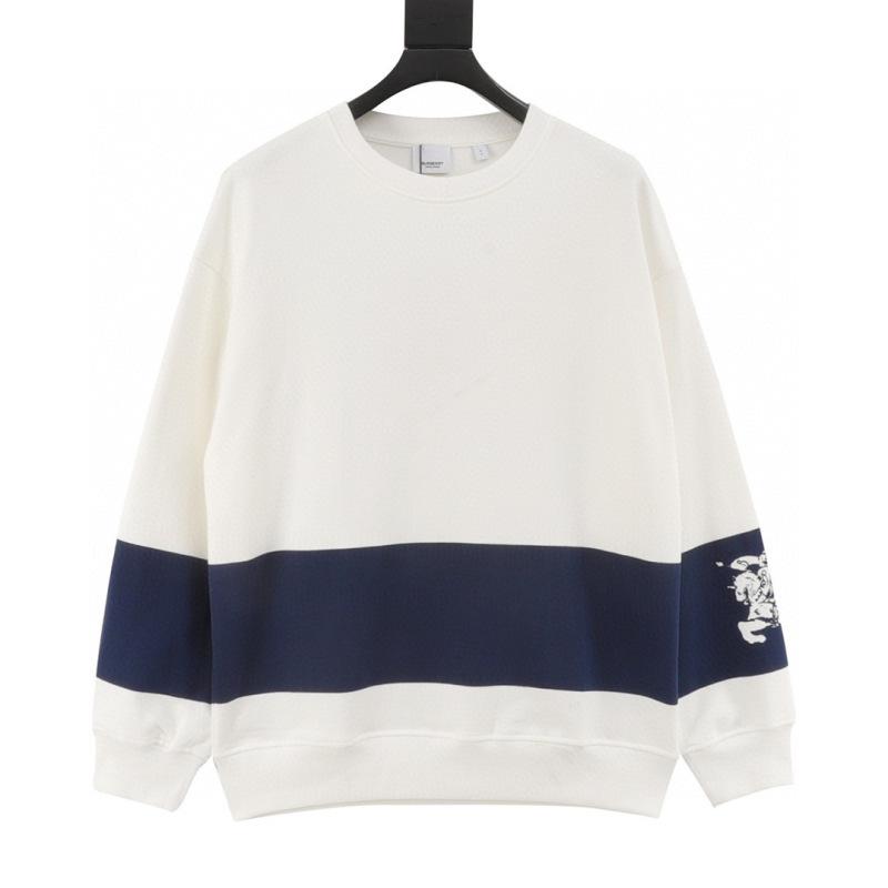 designer,replica,clothing,fake,1:1,lv,luxury,high quality Burberry striped crewneck sweatshirt with equestrian print on the sleeves (CC19) designer,replica,clothing,fake,1:1,lv,luxury,high quality Burberry striped crewneck sweatshirt with equestrian print on the sleeves (CC19)