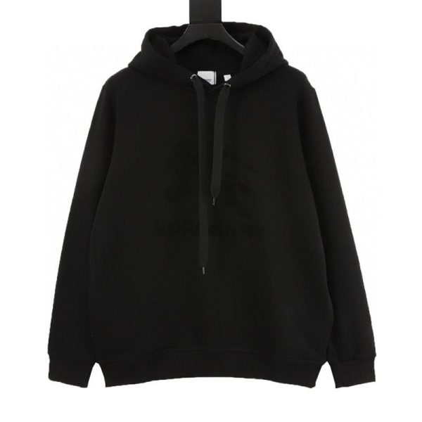 designer,replica,clothing,fake,1:1,lv,luxury,high quality Burberry Terry Embroidered Horse Hoodie (790C)