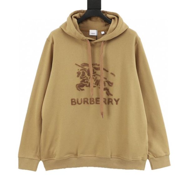 designer,replica,clothing,fake,1:1,lv,luxury,high quality Burberry Terry Embroidered Horse Hoodie (C921)