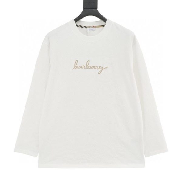 designer,replica,clothing,fake,1:1,lv,luxury,high quality Burberry long-sleeved shirt with signature on the chest and heart and horse motif on the back (5768)