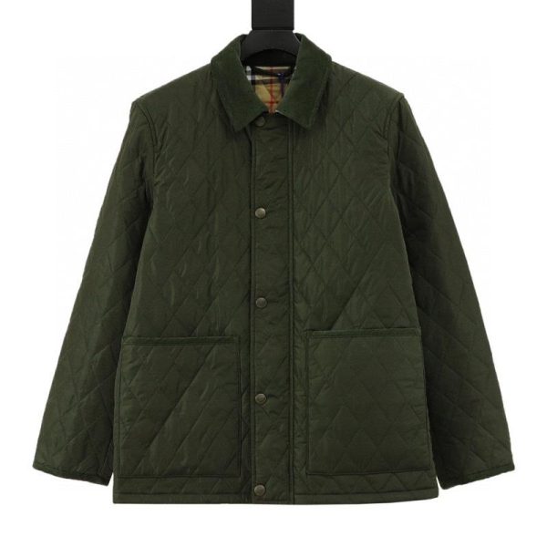 designer,replica,clothing,fake,1:1,lv,luxury,high quality Burberry diamond-quilted jacket/cotton coat (39AA)