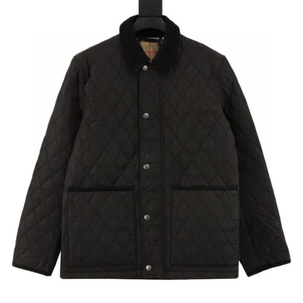 designer,replica,clothing,fake,1:1,lv,luxury,high quality Burberry diamond-quilted jacket/cotton coat (4AD4)