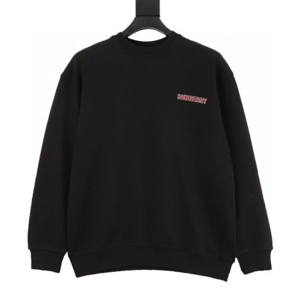 designer,replica,clothing,fake,1:1,lv,luxury,high quality Burberry Overlapping Equestrian Logo Print Crew Neck Sweatshirt (2FEC)