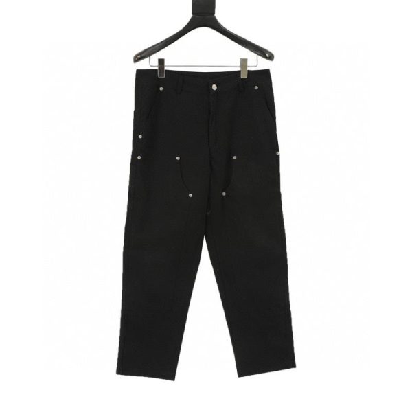 designer,replica,clothing,fake,1:1,lv,luxury,high quality Dior workwear trousers with embroidered lettering (F974)