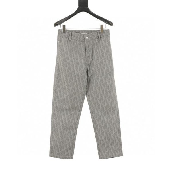 designer,replica,clothing,fake,1:1,lv,luxury,high quality Dior monogram woven trousers (6E96)