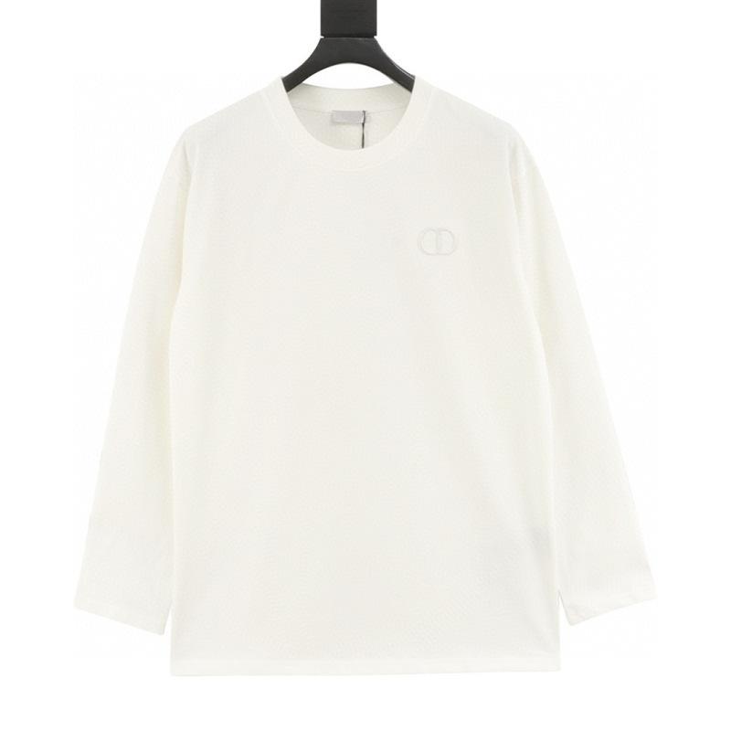 designer,replica,clothing,fake,1:1,lv,luxury,high quality Dior classic CD logo embroidered long-sleeved top (4A66) designer,replica,clothing,fake,1:1,lv,luxury,high quality Dior classic CD logo embroidered long-sleeved top (4A66)