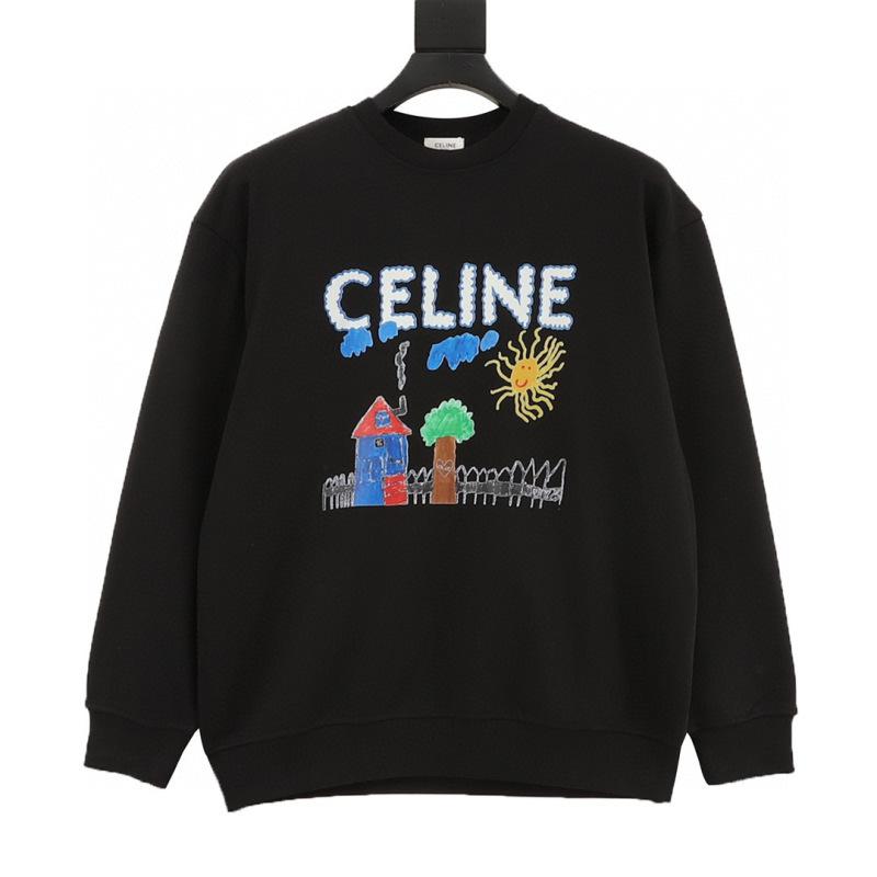 designer,replica,clothing,fake,1:1,lv,luxury,high quality Celine Graffiti Print Crew Neck Sweatshirt (B3A5) designer,replica,clothing,fake,1:1,lv,luxury,high quality Celine Graffiti Print Crew Neck Sweatshirt (B3A5)