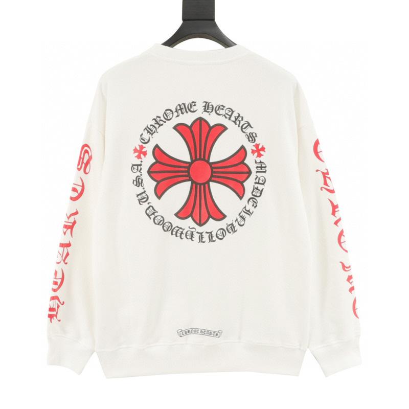 designer,replica,clothing,fake,1:1,lv,luxury,high quality Chrome Hearts Sweatshirt with Large Cross Sanskrit Letter Print on Front and Back Sleeves (7D2C) designer,replica,clothing,fake,1:1,lv,luxury,high quality Chrome Hearts Sweatshirt with Large Cross Sanskrit Letter Print on Front and Back Sleeves (7D2C)