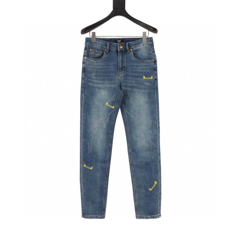 designer,replica,clothing,fake,1:1,lv,luxury,high quality Fendi Monster Embroidered Jeans (B6B1) designer,replica,clothing,fake,1:1,lv,luxury,high quality Fendi Monster Embroidered Jeans (B6B1)