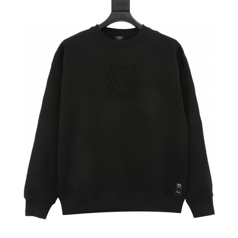 designer,replica,clothing,fake,1:1,lv,luxury,high quality FENDI Crew Neck Sweatshirt with Subtle Double F Letter Embossed Design (3C0E) designer,replica,clothing,fake,1:1,lv,luxury,high quality FENDI Crew Neck Sweatshirt with Subtle Double F Letter Embossed Design (3C0E)