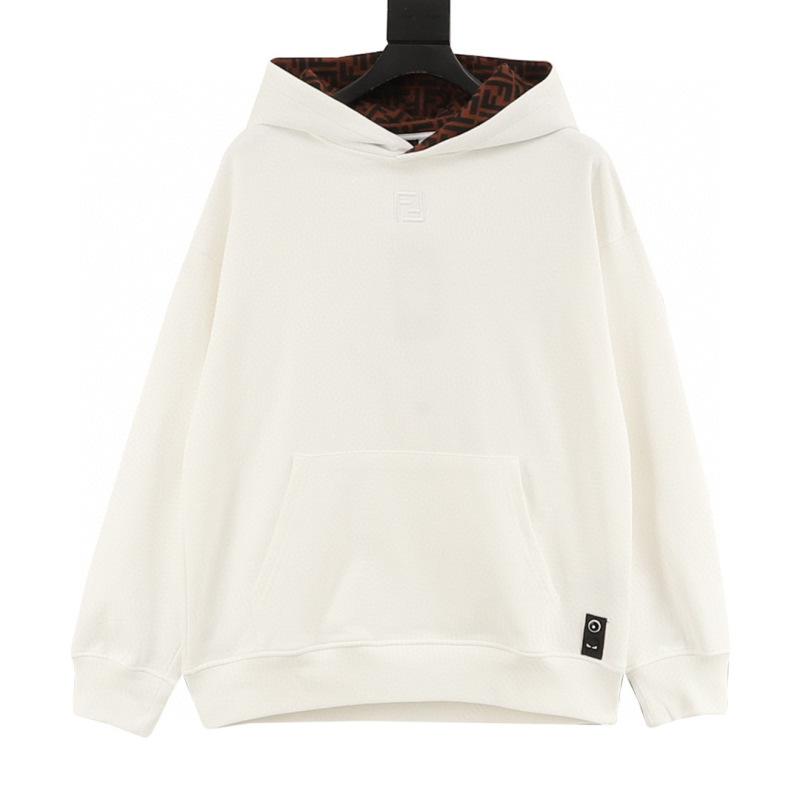 designer,replica,clothing,fake,1:1,lv,luxury,high quality Fendi hooded sweatshirt with FF embroidered neckline and all-over print lining (BDA0) designer,replica,clothing,fake,1:1,lv,luxury,high quality Fendi hooded sweatshirt with FF embroidered neckline and all-over print lining (BDA0)