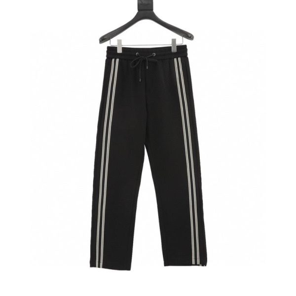 designer,replica,clothing,fake,1:1,lv,luxury,high quality Loewe Casual Pants with Embroidered Back Pocket and Braided Ribbon (617D)