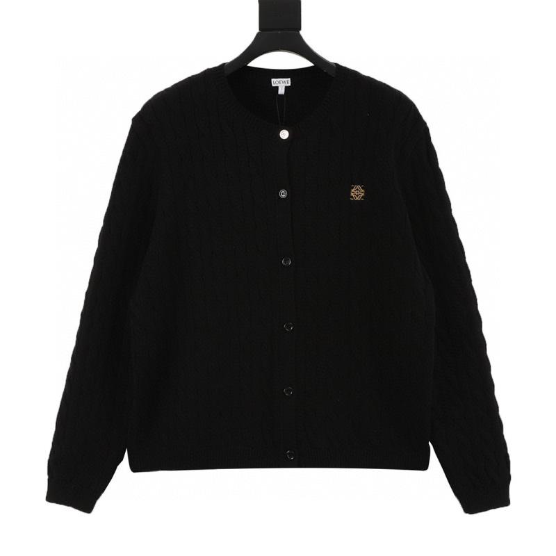 designer,replica,clothing,fake,1:1,lv,luxury,high quality Loewe Anagram Gold Label Embroidered Cable Knit Cardigan (12A5) designer,replica,clothing,fake,1:1,lv,luxury,high quality Loewe Anagram Gold Label Embroidered Cable Knit Cardigan (12A5)