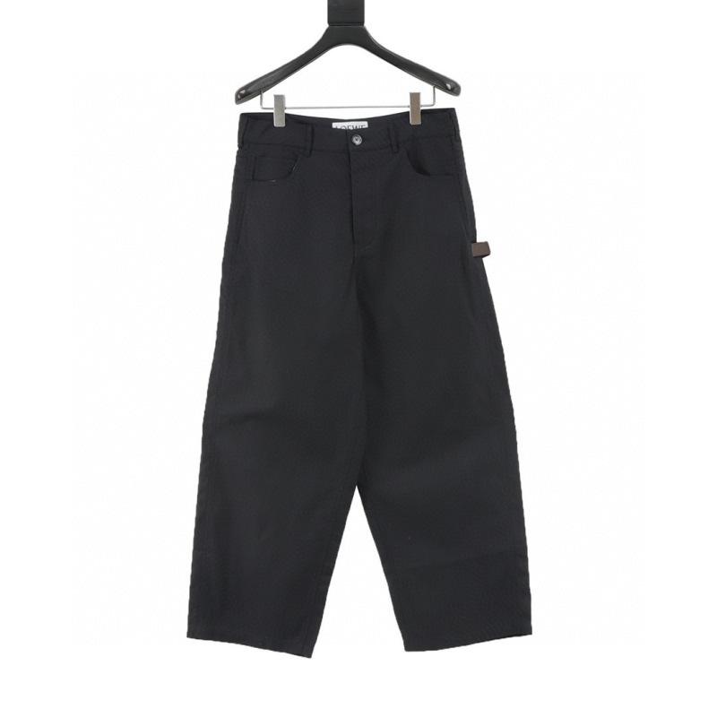 designer,replica,clothing,fake,1:1,lv,luxury,high quality Loewe small-logo cotton twill work pants (BBA5) designer,replica,clothing,fake,1:1,lv,luxury,high quality Loewe small-logo cotton twill work pants (BBA5)