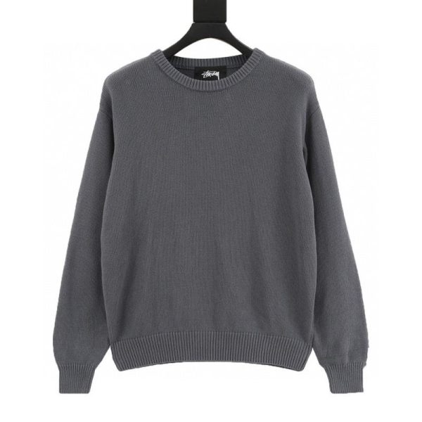 designer,replica,clothing,fake,1:1,lv,luxury,high quality STUSSY Surfer Print Crew Neck Sweater (5611)