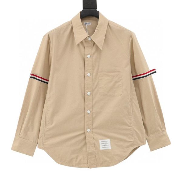 designer,replica,clothing,fake,1:1,lv,luxury,high quality Thom Browne double-sleeve ribbon jacket/shirt (B486)