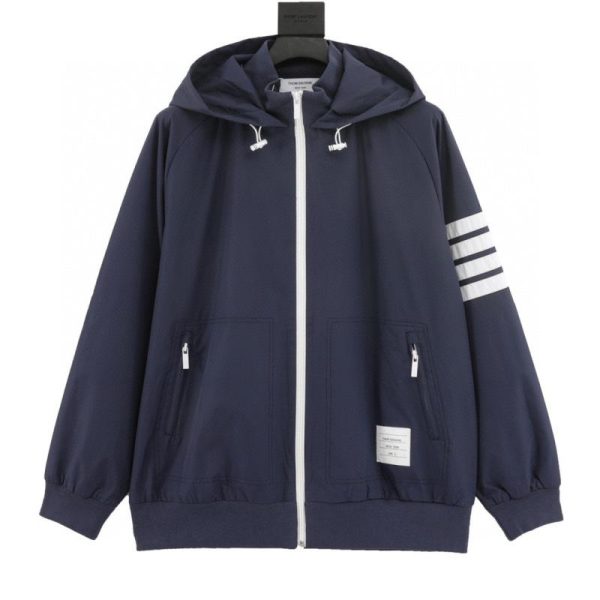 designer,replica,clothing,fake,1:1,lv,luxury,high quality Thom Browne four-stripe trench coat (6F08)