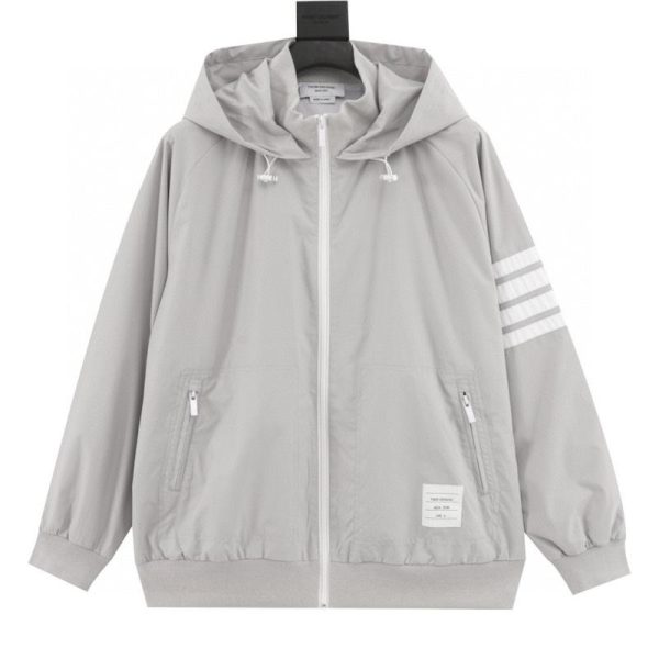 designer,replica,clothing,fake,1:1,lv,luxury,high quality Thom Browne four-stripe trench coat (7F7C)