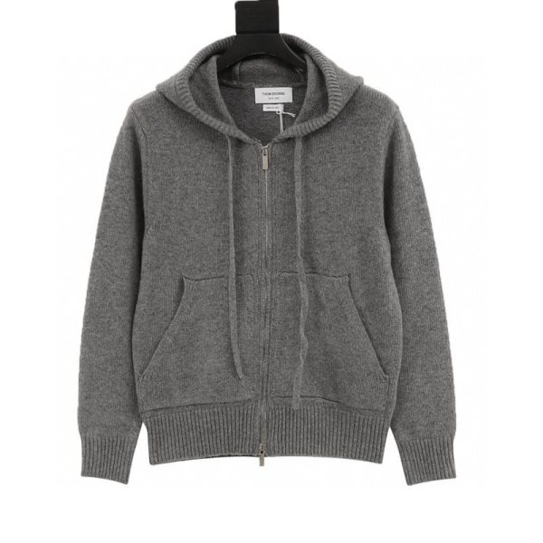 designer,replica,clothing,fake,1:1,lv,luxury,high quality Thom Browne Goose Wool Hooded Jacket (3651)